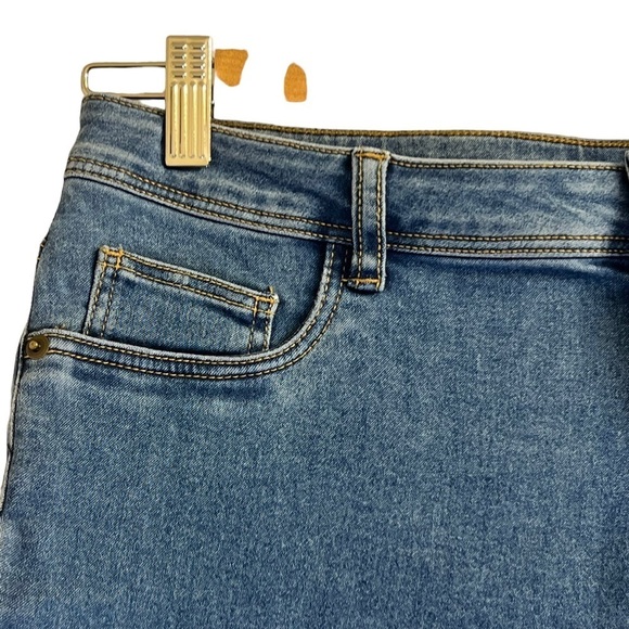 George Women’s Capris Jeans 14 High Waist Fitted Skinny Leg - Picture 2 of 14